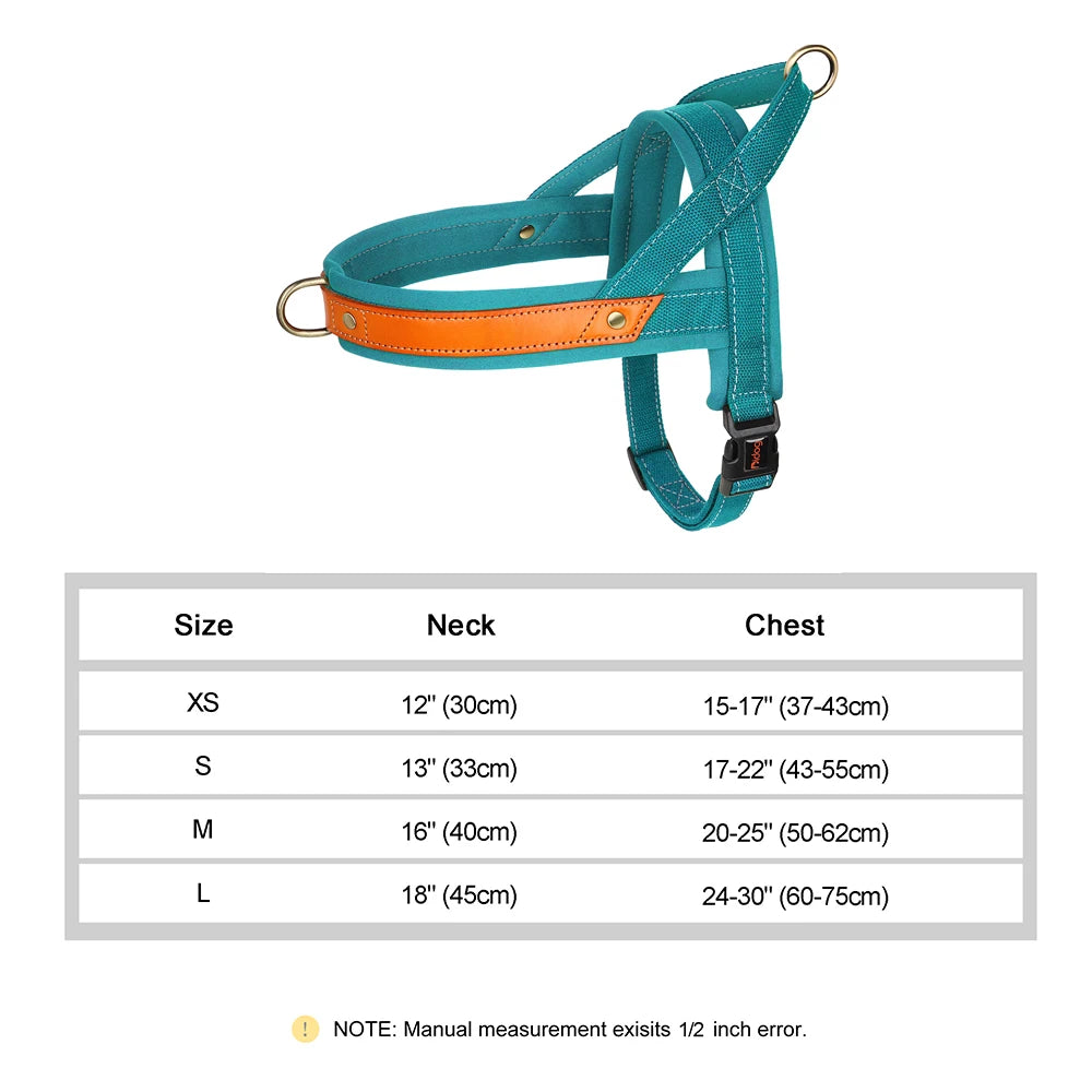 No Pull Dog Harness Soft Padded Dog Harnesses Vest Reflective Pet Training Harnesses Durable for Small Medium Large Dogs Bulldog