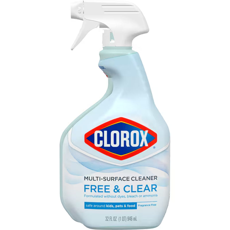 Free and Clear 32-Fl Oz Fragrance Free Disinfectant Liquid All-Purpose Cleaner