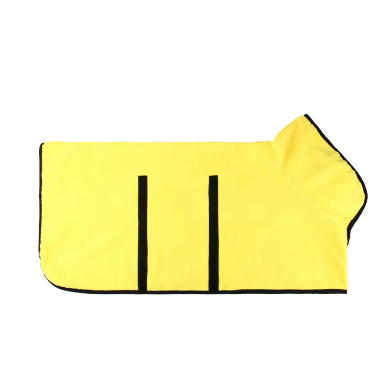 Dog Towel Microfiber Dog Bathrobe Prevents Water Splashes Pet Towel Absorbent Cat Towel Pet Cleaning