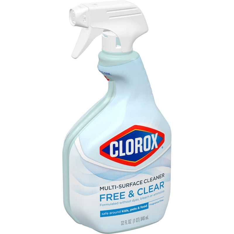 Free and Clear 32-Fl Oz Fragrance Free Disinfectant Liquid All-Purpose Cleaner