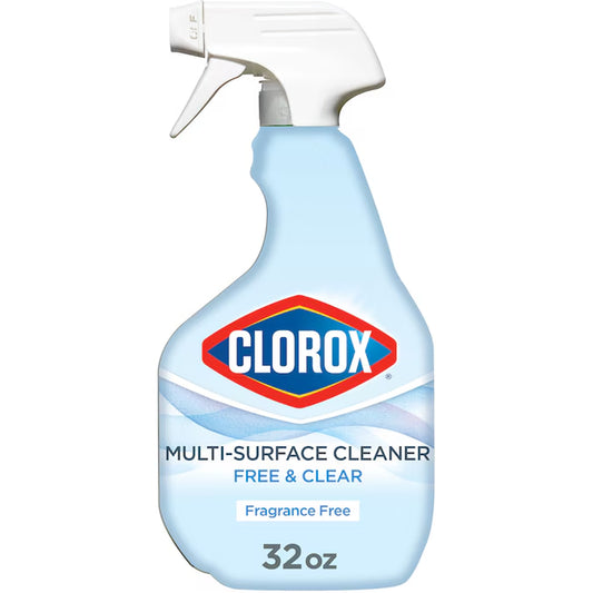 Free and Clear 32-Fl Oz Fragrance Free Disinfectant Liquid All-Purpose Cleaner
