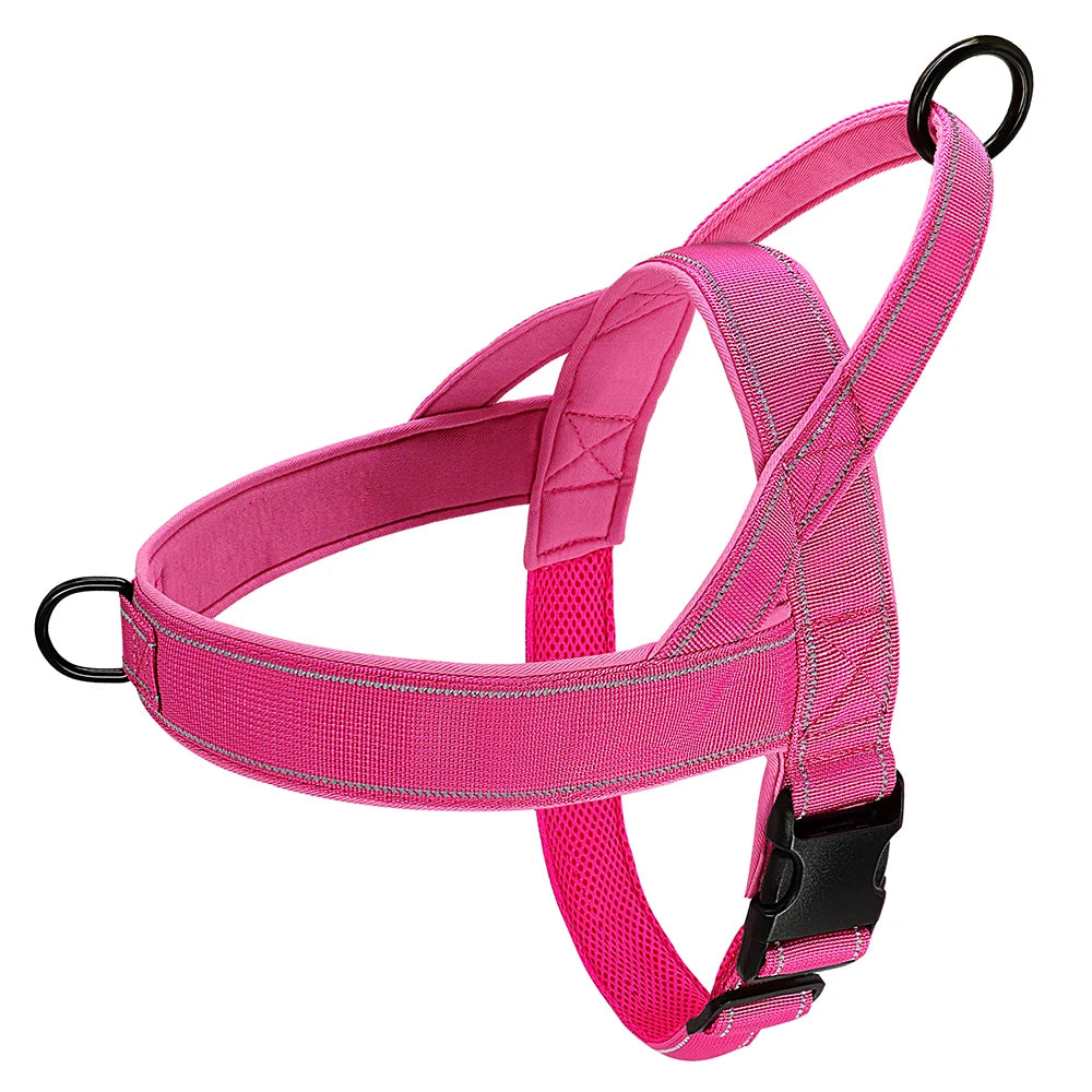 No Pull Dog Harness Soft Padded Dog Harnesses Vest Reflective Pet Training Harnesses Durable for Small Medium Large Dogs Bulldog